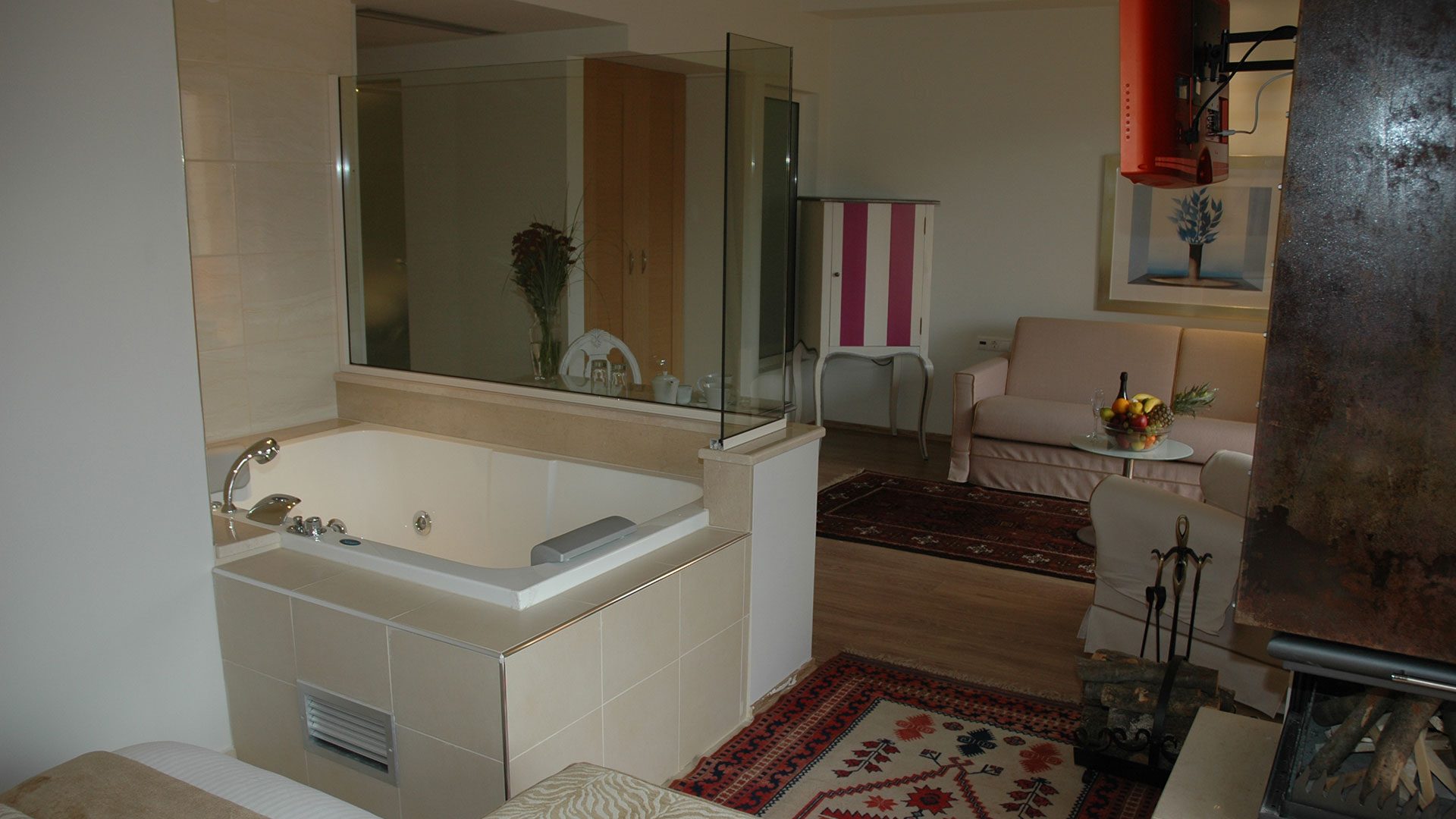 Hotel Litohoro Olympus Resort Villas _ Spa Superior suite with jacuzzi hot tub.jpg