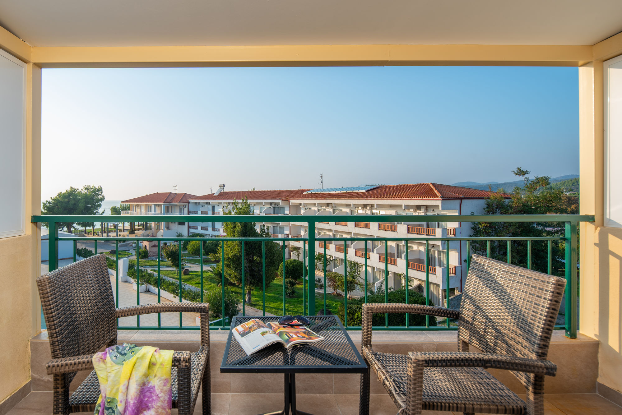 Toroni Blu Sea hotel - Family soba - balkon.jpg