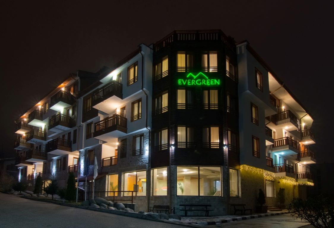 Evergreen Hotel Bansko-Nocni izgled.jpg