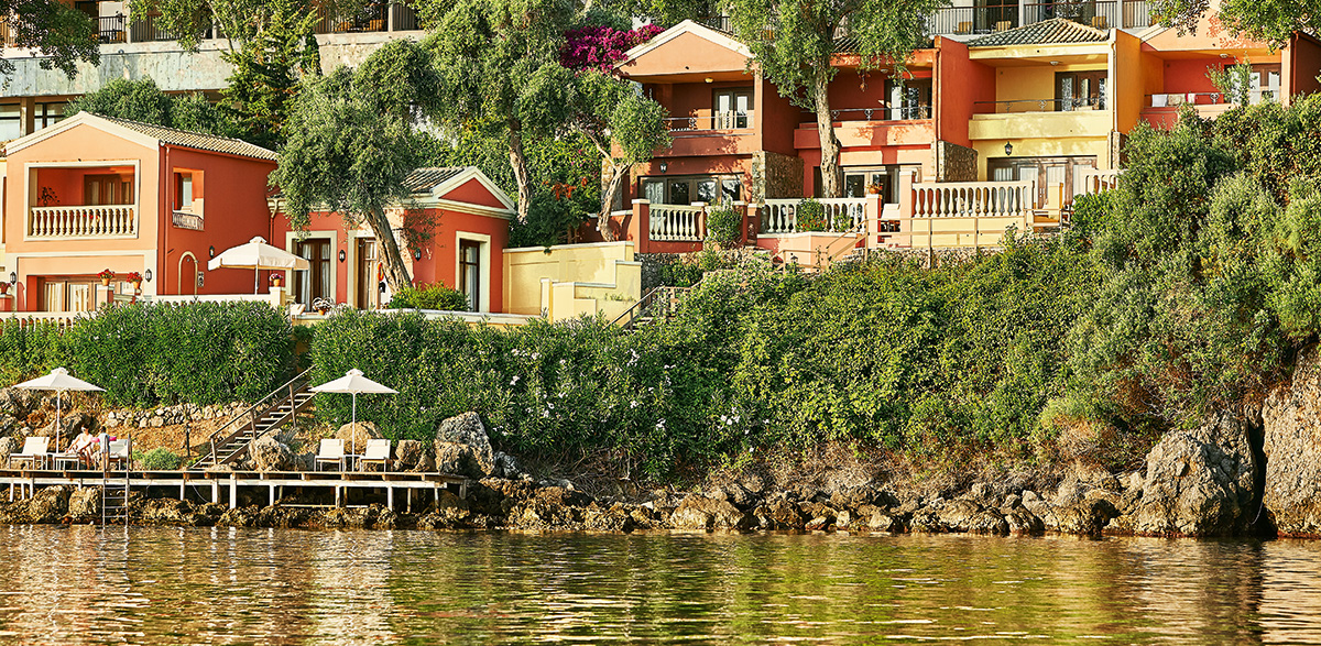 Hotel Grecotel Corfu Imperial Palace  Maisonettes on the rocks waterfront.jpg
